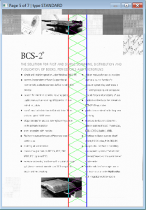 Manual Page Splitting with Inner Margin (overlapping)